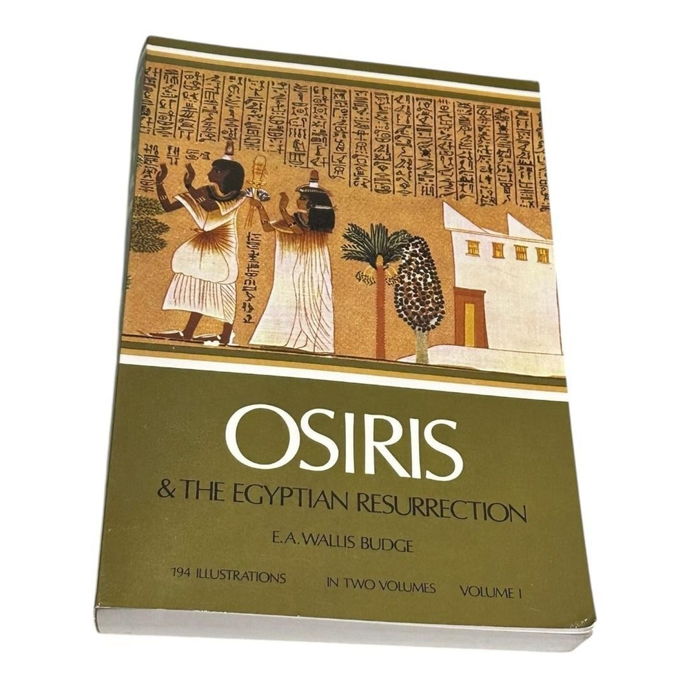 Osiris & The Egyptian Resurrection Budge Dover PB Mythology Religion History
